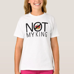T-shirt Pas mon roi