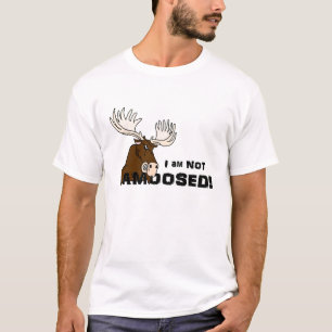 T-shirt Pas orignaux fâchés d'Amoosed