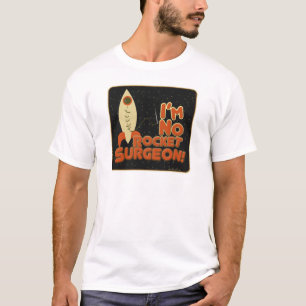 T-shirt Pas Pas De Chirurgien De Fun Caricature Spatiale