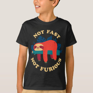 T-shirt Pas rapide, pas furieux - DinoMike officiel