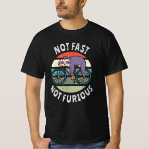 T-shirt Pas rapide pas furieux paresseux paresseux dormant