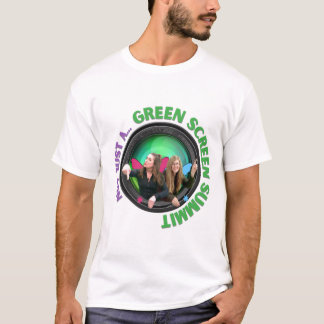 T-shirt (pas seulement un) Sommet sur l'écran vert