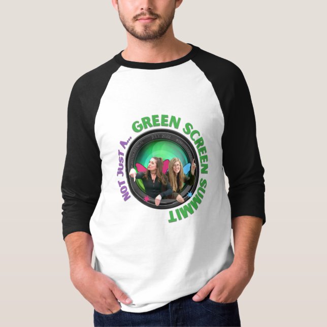 T-shirt (pas seulement un) Sommet sur l'écran vert (Devant)