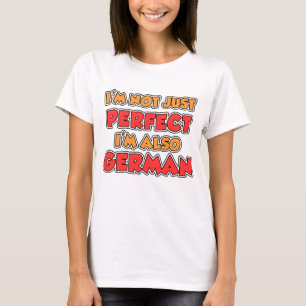 T-shirt Pas simplement Allemand parfait