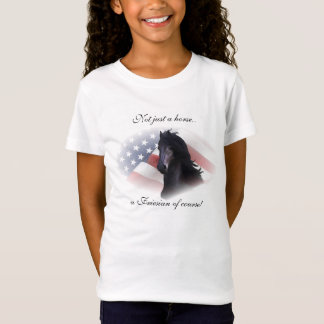 T-Shirt Pas simplement un cheval… un frison naturellement