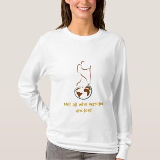 T-shirt Pas tous ce que Wander sont perdu