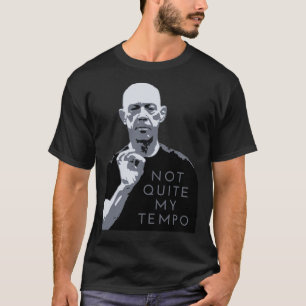 T-shirt Pas tout à fait My Tempo noir et blanc Active T-sh