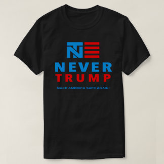 T-SHIRT "PAS TRUMP JAMAIS : FAITES LE COFFRE-FORT DE