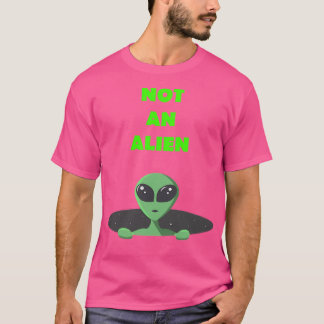 T-shirt Pas un Alien