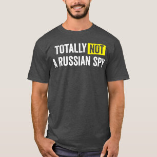 T-shirt Pas un espion russe