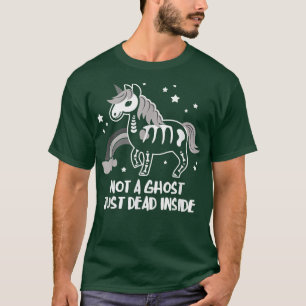 T-shirt Pas Un Fantôme Juste Mort À L'Intérieur De Hallowe