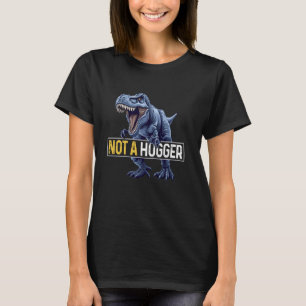 T-shirt Pas Un Grand Cool T-Rex Sarcastique Cute Introvert