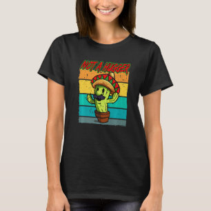 T-shirt Pas Un Grogger Funny Cactus Sarcastique