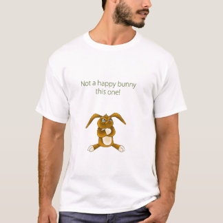 T-shirt Pas un lapin heureux