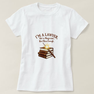 T-shirt Pas un magicien, mais assez près - Design de droit