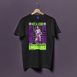 T-shirt Pas un perdant mais un gagnant