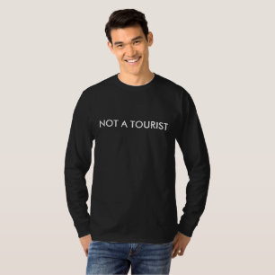 T-shirt Pas un touriste Mens LS
