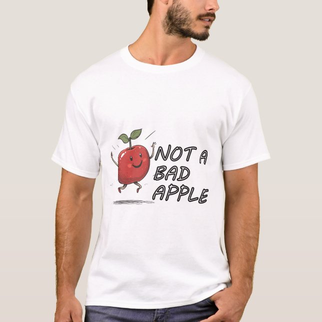 T-shirt Pas une mauvaise pomme (Devant)