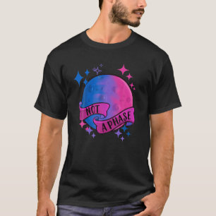 T-shirt Pas Une Phase Drôle Bisexuel Bannière Bi Lune