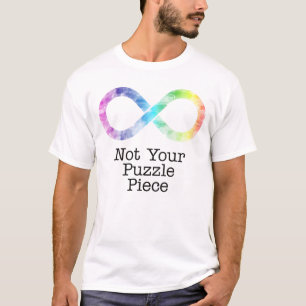 T-shirt Pas votre pièce de puzzle - sensibilisation sur l'
