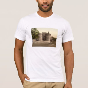 T-shirt Passage de château de Skipton, Yorkshire,