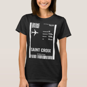 T-shirt Passe d'embarquement des îles Vierges américaines 