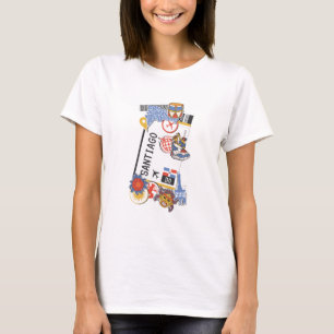 T-SHIRT PASSE D'EMBARQUEMENT SANTIAGO DE LOS CABALLEROS DO