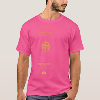 T-shirt Passeport allemand