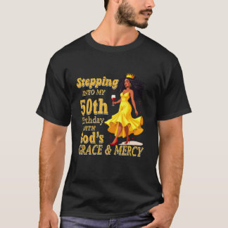 T-shirt Passez à mon 50e anniversaire avec grâce