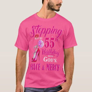 T-shirt Passez à mon 55e anniversaire avec la grâce de Die