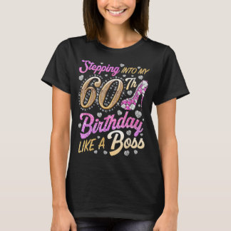 T-shirt Passez à mon 60e anniversaire comme un patron 60 a