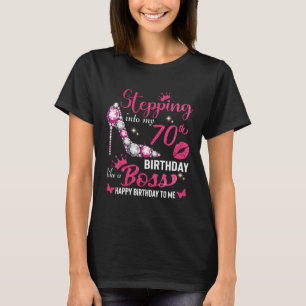 T-shirt Passez à mon 70e anniversaire comme un patron