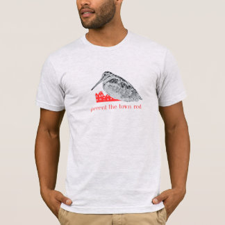 T-shirt Passez la ville en rouge.