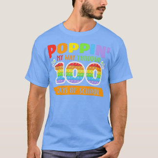 T-shirt Passez mon chemin à travers 00 jours d'école