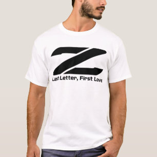 T-shirt Passion de dernière lettre de Z première