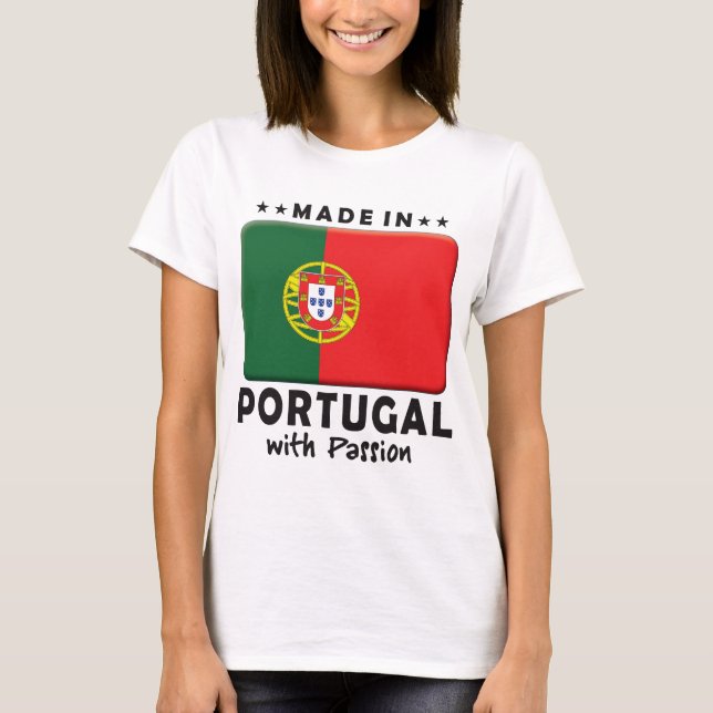 T-shirt Passion du Portugal (Devant)