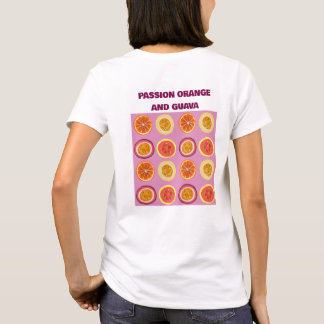 T-shirt Passion Orange Guava Hawaïen Fruit Tropical