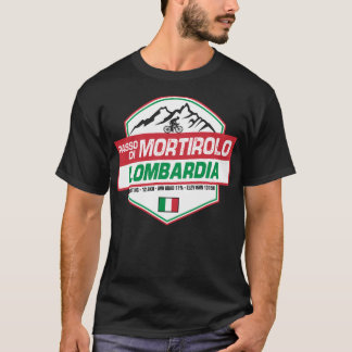 T-shirt Passo Di Mortirolo Cycling Italie