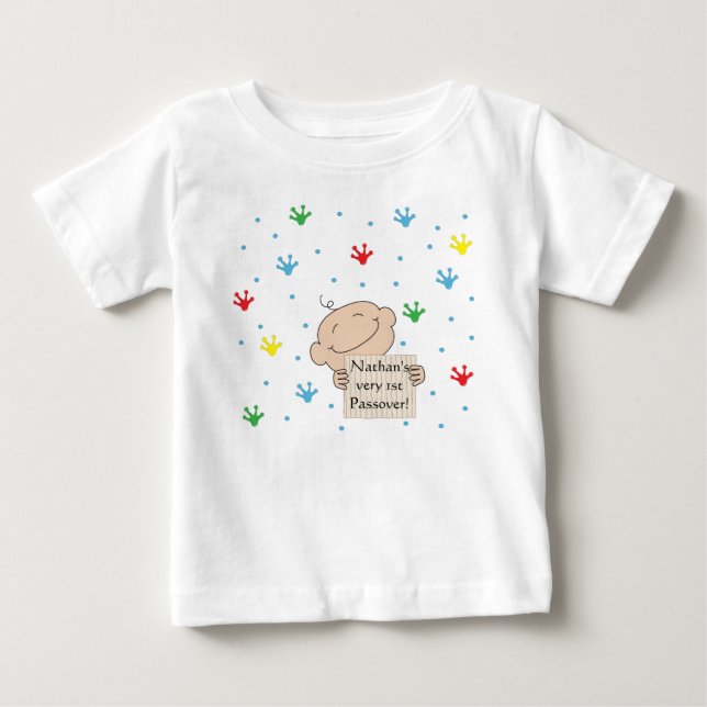 T-shirt passover 3 à 24 mois Personnaliser (Devant)