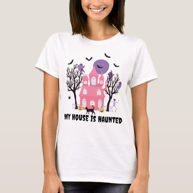 T-shirt Pastel enchanté Spooktacular Halloween amusant (Devant)