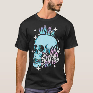 T-shirt Pastel Goth Crâne esthétique gothique Emo Goth dou