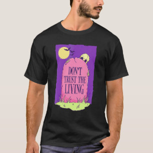 T-shirt Pastel Goth ne faites pas confiance au squelette v