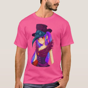 T-shirt Pastel Goth Steampunk Vaporwave Plague Docteur Cri