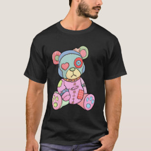 T-shirt Pastel Goth Teddy Bear Anime japonaise Kawaii Menh