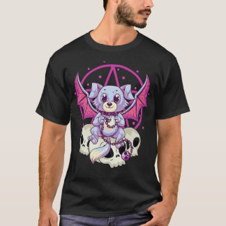 T-shirt Pastel Goth Vêtements Kawaii Cute Japonais Yami An