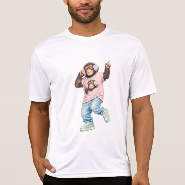 T-shirt Pastel Groove Singe (Devant)