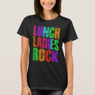T-shirt Pastel Grunge Déjeuner Dames Rock Cute Retour à Sc