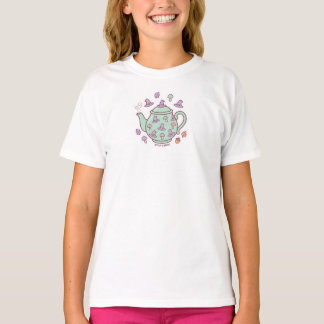 T-Shirt Pastel Kawaii Théière de la Sorcière