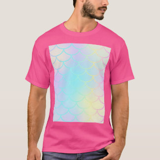 T-shirt Pastel Rainbow Mermaid