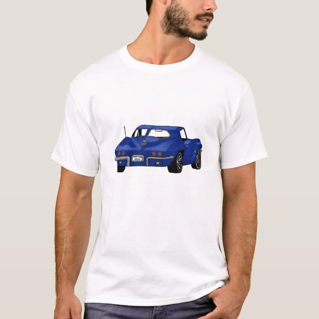T-shirt Pastenague 1963 de Corvette (Devant)